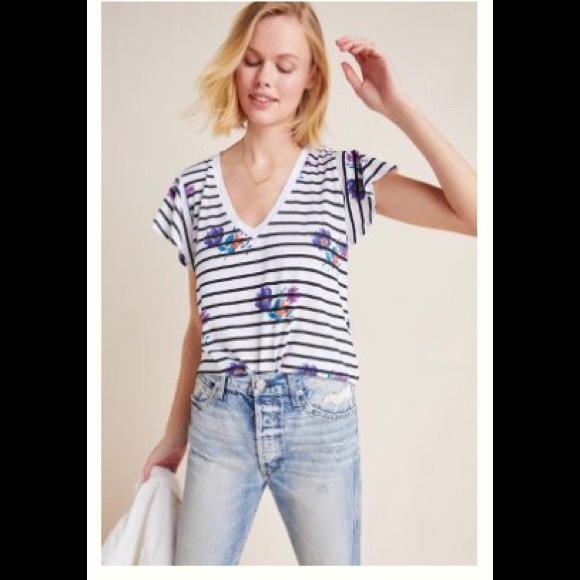 Anthropologie Wayfaring Tee Size XS - Picture 1 of 9